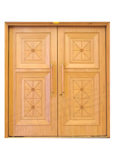 （豪华型）木质双扇防火门 